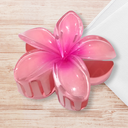 [10825] JR-A003 Jepit Rambut Korea Jedai Bunga Kamboja Wanita Elegan High Quality Motif Baru Clips 8CM (JR-A003-Pink)