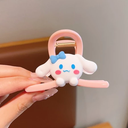 [10850] JR-A006 "Clear Stock" Jedai Jepit Rambut Wanita Model Simpul Karakter Kartun Jepang Lucu Aksesoris Rambut Fashion (JR-A006-Cinnamoroll)