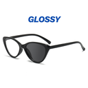 [10536] PL-AR002 Kacamata Korea Wanita Anti Radiasi Wanita Fashion Cat Eye Eyeglasses (PL-ARPT001-Bright/Black)
