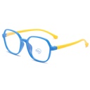 [11323] PL-AR024A Kacamata Anak Anti Radiasi Fashionable Anti-Blue Light Simple Style Kidsren's New (New Product) (PL-AR024A-Blue-Yellow)