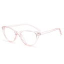 [10404] PL-AR002 Kacamata Korea Wanita Anti Radiasi Wanita Fashion Cat Eye Eyeglasses (PL-AR002-Pink)