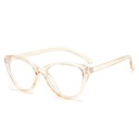[10405] PL-AR002 Kacamata Korea Wanita Anti Radiasi Wanita Fashion Cat Eye Eyeglasses (PL-AR002-Tea)