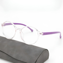 [11335] PL-AR026A Kacamata Anak Anti Radiasi New Style Silicone Flat Glasses for Boys and Girls (PL-AR026A-Purple)