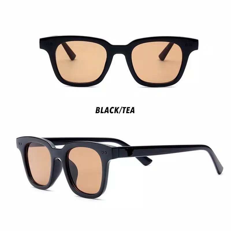 PL-WW004 Kacamata Hitam Wanita/Pria Sunglasses Korean Fashion Small Candy Color KM02a