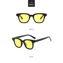 [10441] PL-WW004 Kacamata Hitam Wanita/Pria Sunglasses Korean Fashion Small Candy Color KM02a (PL-WW004-BLACK/YELLOW)