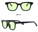 [10442] PL-WW004 Kacamata Hitam Wanita/Pria Sunglasses Korean Fashion Small Candy Color KM02a (PL-WW004-BLACK/GREEN)