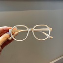 [11345] PL-AR028A Kacamata Anak Anti Radiasi New Children's Glasses Frame Cute Trendy Fashion (PL-AR028A-White)