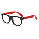 [11363] PL-AR029A Kacamata Anak Anti Radiasi Glasses Soft Silicone Eye Protection Stylish (New Product) (PL-AR030A-Black-Red)