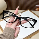 [11418] PL-AR030A Kacamata Anak Anti Radiasi New Fashionable Kidsren's Anti-Blue Light Glasses (New Product) (PL-AR031-Black-Silver)