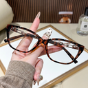 [11420] PL-AR031 Kacamata Anti Radiasi New Stylish Blue Light Blocking Non-Prescription Glasses (New Product) (PL-AR031-Leopard-Gold)