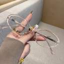 [11432] PL-AR031 Kacamata Anti Radiasi New Stylish Blue Light Blocking Non-Prescription Glasses (New Product) (PL-AR032-Light-Brown)