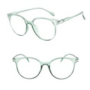 [10082] PL-AR001 Kacamata Pria/Wanita-Fashion-Anti Radiasi-Lensa Transparan-Sunglasses-Import (PL-AR001-Hijau)
