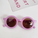 [10376] PL-H001A Kacamata Hitam Untuk Bayi Usia 0-8 Tahun Kacamata Anak/Bayi (PL-H001A-Doff/Purple)