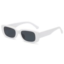 [10319] PL-H005 Kacamata Hitam Wanita/Pria Sunglasses Korean INS Fashion KM04 (PL-H005-White)