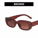 [10317] PL-H005 Kacamata Hitam Wanita/Pria Sunglasses Korean INS Fashion KM04 (PL-H005-Brown)