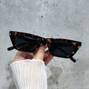 [10349] PL-H006 Kacamata Hitam Wanita/Pria Sunglasses Korean INS Fashion KM05 (PL-H006-Leopard)