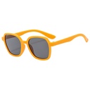 [10476] PL-H012A Kacamata Hitam Anak New Trend/Fashion Anak Terbaru Kacamata Hitam High Quality Import Kacama (PL-H012A-Orange)