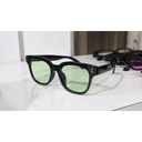 [10009] PL-WW003 Kacamata Hitam Wanita/Pria Sunglasses Korean Fashion Small Candy Color KM02 (PL-WW003-C4/BLACK/GREEN)