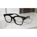 [10010] PL-WW003 Kacamata Hitam Wanita/Pria Sunglasses Korean Fashion Small Candy Color KM02 (PL-WW003-C5/BLACK/CLEAR)