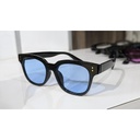 [10013] PL-WW003 Kacamata Hitam Wanita/Pria Sunglasses Korean Fashion Small Candy Color KM02 (PL-WW003-C8/BLACK/BLUE)