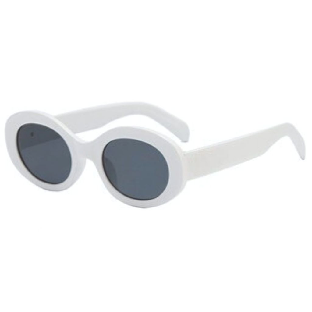 PL-H026 "Clear Stock" Kacamata Hitam Cewek Murah Korea Fashion Kacamata Hitam Retro Gaya Anti Radiasi UV