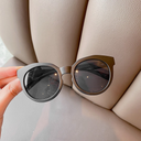 [11394] PL-H052A Kacamata Hitam Anak Children's Sunglasses Trendy Uv Protection (PL-H052A-Black/Black)