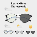 [10766] M-ARPT010 Lensa Minus Black PA Kacamata Hitam Photocromic Lensa Minus (M-ARPT010 (-4.00))