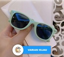 [10506] PL-H014A Kacamata Hitam Anak Fashion Anak Kacamata Hitam Unisex High Quality Import (PL-H014A-Green)