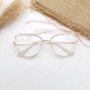 [10530] PL-AR005 Kacamata Cat Eye Anti Radiasi (PL-AR005-Clear)