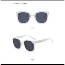 [10526] PL-H016 Kacamata Korean Style Fashion Women Retro Sunglasses (PL-H016-White)