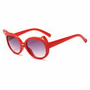 [11401] PL-MX021A acamata Anak Children's Sunglasses Cartoon Cat Shape Anti-Uv (New Product) (PL-MX021A-Red)
