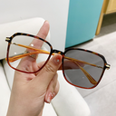 M-ARPT009 Kacamata Lensa Photocromic Anti Radiasi Wanita Pria Kacamata Bingkai Titanium Kotak Anti UV Photocromic