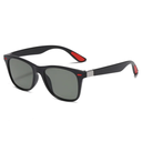 [10577] PL-PZ001 Kacamata Polarized Sports Sunglasses Men Women Driving Square Frame Eyewear Male Goggle UV400 (PL-PZ001-Black)