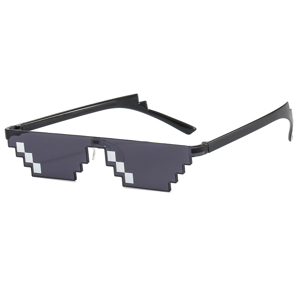 PL-WW001 Kacamata Thug Life Mosaic Pria/Wanita-Fashion-Murah-Batam-Sunglasses-Import K302