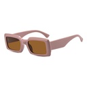 PL-H018 Kacamata Hitam UV400 Bentuk Persegi Panjang Gaya Retro Untuk Wanita/Pria