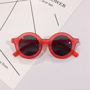 [11361] PL-WW028A Kacamata Anak Lensa Hitam dan Bening Model Frame Bulat (New Product) (PL-WW028A-Red/Black)