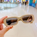 [10621] PL-H021A Kacamata Hitam Anak New Trend Fashion Terbaru High Quality Import - Kacamata Retro (PL-H021A-Coffee)