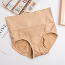 [10653] A-W-CD005 Celana Dalam Wanita Model Korset Import CD Slimming Hot Pants Pengecil Perut (A-W-CD005-Cream)