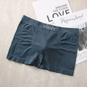 [10664] A-P-CD002 Premium Bahan Rajut Cd Pria Import Boxer Polos BP02 (A-P-CD002-24 Dark Blue)