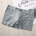 [10665] A-P-CD002 Premium Bahan Rajut Cd Pria Import Boxer Polos BP02 (A-P-CD002-24 Light Grey)