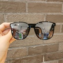 [10732] PL-MX014A Kacamata Hitam Sungglasses Anak Terbaru Kekinian Oversized Frame Gaya Trendy Casual Fashion Kids (PL-MX014A-Silver)