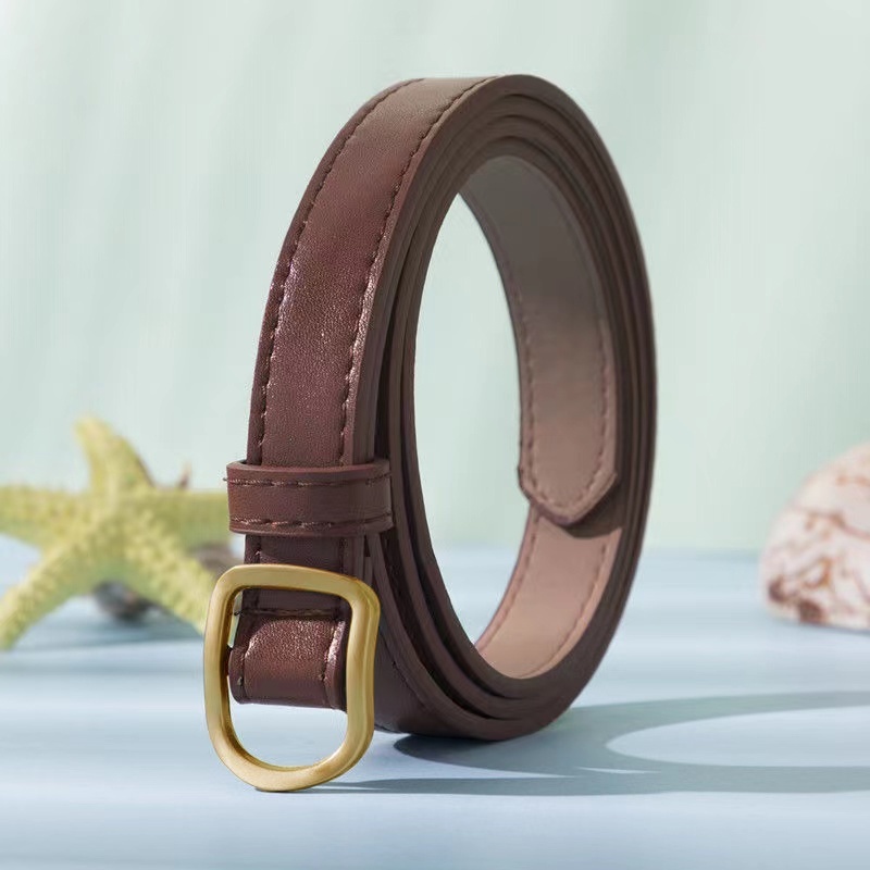 TP-KL002 Gesper Wanita Tali Pinggang Bahan PU Untuk Wanita / Ikat Pinggang Wanita Belt Retro Fashion