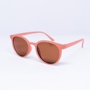 [10759] PL-H007 Korean INS Hot Fashion Bulat Mata Kucing Kacamata Hitam Wanita/Pria Sunglasses MK01 (PL-H007-Pink)