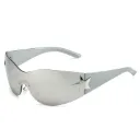 [11478] PL-WW029 Kacamata Lensa Warna Warni Olahraga Berkendara Dengan Motif Bintang (New Product) (PL-WW029-Gray)