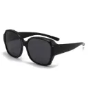 [11519] PL-H056 Kacamata Hitam Anti Silau Musim Panas Unisex (New Product) (PL-H056-Doff/Black)