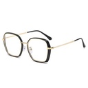 M-ARPT011 Kacamata lensa photocromic anti radiasi wanita kacamata bingkai Kotak Titanium Anti UV 2 In 1 fotocromic