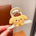 [10854] JR-A006 Jedai Jepit Rambut Wanita Model Simpul Karakter Kartun Jepang Lucu Aksesoris Rambut Fashion (JR-A006-Pompompurin)