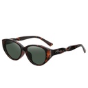 [10890] PL-H032-P1 Kacamata Premium Eksklusif Cat Eye Modis - Retro Chic Anti UV400 Desain Elegan (PL-H032-P1-Leopard)