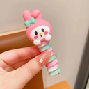 [10869] KR-A002 Ikat Rambut Spiral Aksesoris Kunciran Rambut Anak Perempuan Aksesoris Ponytail Fashion Korea (KR-A002-Melody)