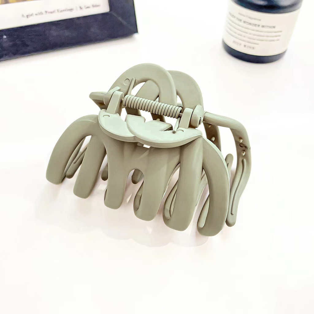 JR-A010 Jepit Rambut Cakar Jumbo Doff Model Korea Jepit Ponytail Hair Claw Clips